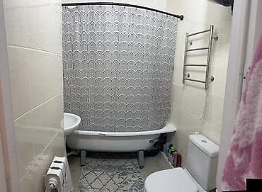 osh flat: 2 комнаты, 54 м², Аламедин-1 мкр Индивидуалка, 6 этаж, Евроремонт — 10