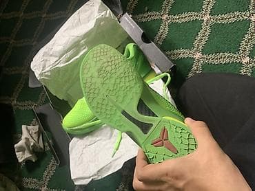 обувь новые: Мужские кроссовки, 45, Nike, Новый, цвет - Зеленый, Платная доставка — 6