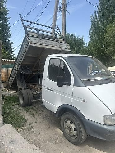 газ грузовой: Вывоз мусора и разные грузы Самосвал на базе малотоннажного грузовика — 3