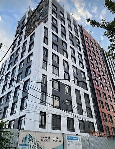 flat osh: 1 комната, 48 м², Элитка, 12 этаж, Готовая ПСО (под самоотделку) — 1