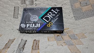 музыкальный: Аудиокассета FUJI DR-Ix 90, новая. - Тип ленты: IEC I / Type I — 9
