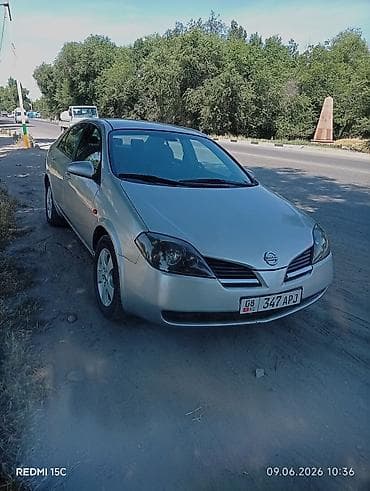 Транспорт: Nissan Primera: 2003 г., 1.8 л, Механика, Бензин, Седан — 2
