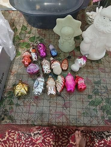 Продаю савецкие навагодние игрушки очень редкие 15ш все фигурки и Дед at lalafo.kg Продаю савецкие навагодние игрушки очень редкие 15ш все фигурки и Дед