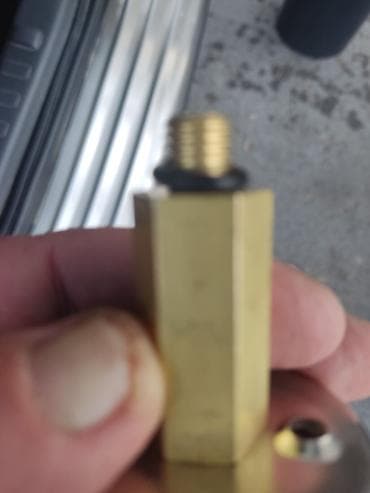 adapter: Переходник/адаптер с манометрическим корпусом - Латунный шестигранный — 2