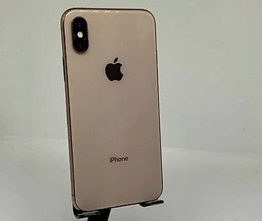 айфон не оригинал: IPhone Xs, 64 ГБ, Золотой, 72 % — 1