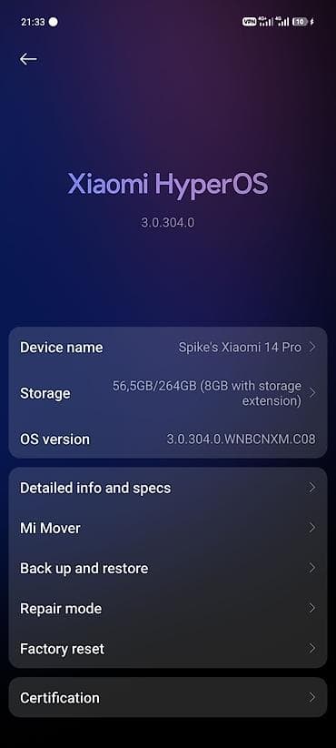 ремонт телефонов инфиникс: Xiaomi, 14 Pro, Б/у, 256 ГБ, цвет - Белый — 2