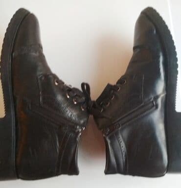 Спецодежда: 43р., евр., мужские класс., ботинки зимние, черные, с мехом, с — 8