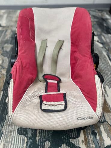 Автокресло, цвет - Красный, Б/у