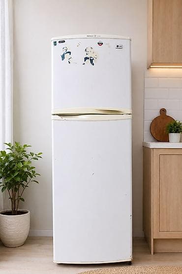 Техника жана электроника: Муздаткыч LG, Колдонулган, Эки камералуу, 60 * 160 * 60 — 1