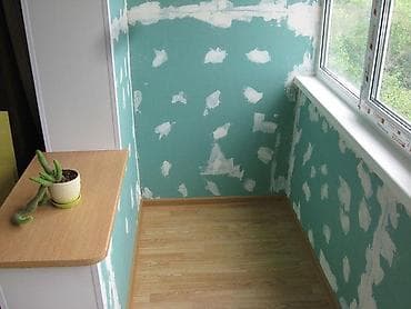 Дом и сад: Отделочный жумуштарды жасайбыз Шпатлевка гипсокардон Обои кафель — 7