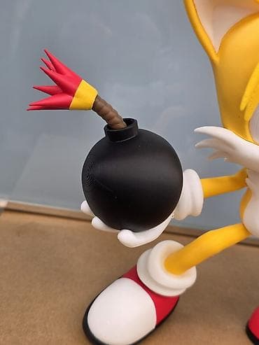 мини машины китайские: Фигурка Tails (Тейлз) из вселенной Sonic the Hedgehog Размер: 24 см — 8