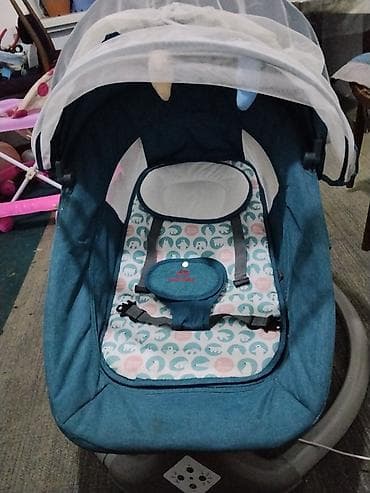 кресло качалка ротанг бишкек: Детский комплект: коляска и электронный шезлонг-качалка. Коляска: - — 3