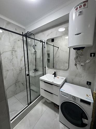 кара балта суточные квартиры: 2 комнаты, Люкс, элитка, Джал мкр (в т.ч. Верхний, Нижний, Средний), Душевая кабина, Постельное белье, Кондиционер — 3