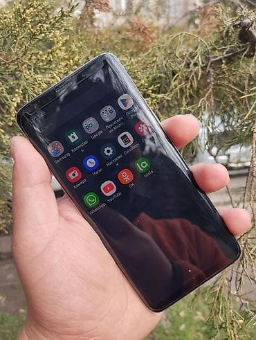 самсунг сотка: Samsung Galaxy S9, Б/у, 64 ГБ, цвет - Черный, 2 SIM — 4