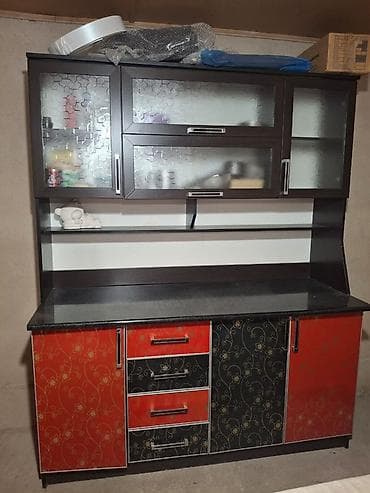 шкаф сервант: Кухонный гарнитур с верхними и нижними модулями - Комплектация: - — 1