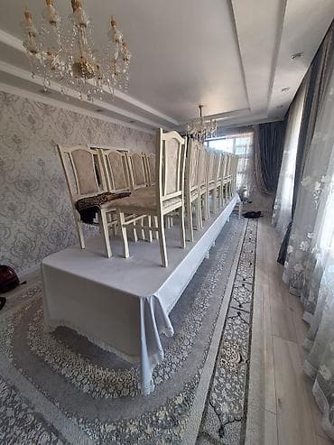 table study: Стол и стул для зала, Новый, цвет - Белый — 3