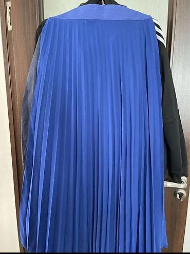 натуральный воротник: Повседневное платье, Турция, Лето, Длинная модель, Штапель, Платье-рубашка — 5