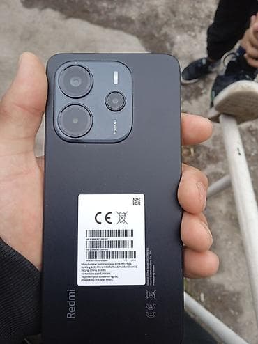 redmi note 7 бу: Redmi, Redmi Note 14, Б/у, цвет - Черный, В рассрочку — 1