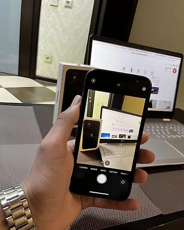 apple 6s: IPhone 11, Б/у, 128 ГБ, Черный, Коробка, 81 % — 5