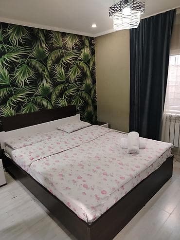 квартира суточный шлагбаум: 1 комната, Душевая кабина, Постельное белье, Кондиционер — 1