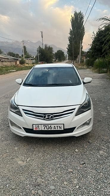 Hyundai Solaris: 2014 г., 1.4 л, Механика, Бензин, Седан at lalafo.kg Hyundai Solaris: 2014 г., 1.4 л, Механика, Бензин, Седан