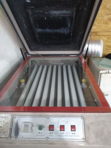 оборудование для перчаток: ШЕЛКОГРАФИЯ сатылат 2линейный стол, автомат термопресс засветка — 5