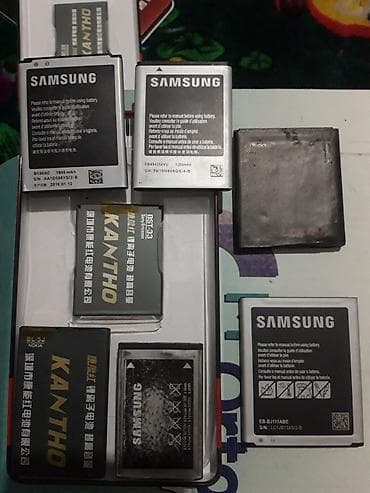 note 9: Батарейки новые и б.у на Самсунг леново сони Эриксон Аккумулятор — 1