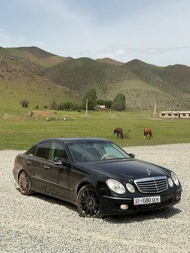 Транспорт: Mercedes-Benz E-Class: 2008 г., 3.5 л, Автомат, Бензин, Седан — 4