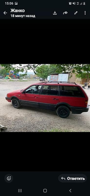 купить вента: Volkswagen Passat Variant: 1991 г., Механика, Универсал — 3