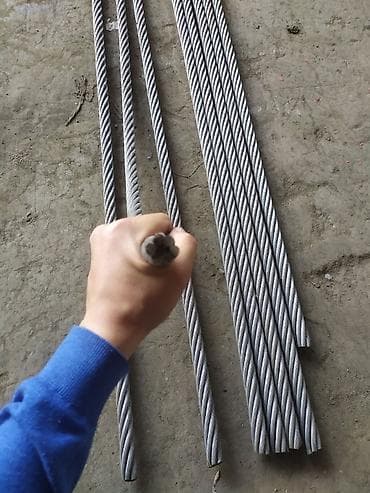 Трос стальной 13 мм Канат для КМУ и лебедки (ГОСТ 2688-80) в Бишкеке — 2