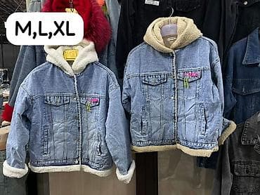 soft shell: Джинсовая куртка, Осень-весна, XS, S, M — 7