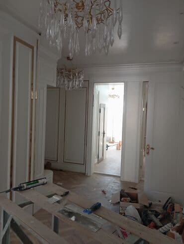 наливной: Штукатурка стен, Штукатурка потолков, Шпаклевка стен | Травертин, Венецианская, Леонардо Больше 6 лет опыта — 3