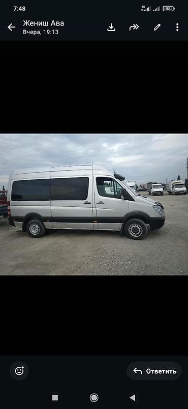 спрнтер бортобой: Mercedes-Benz Спринтер: 2008 г., Бус — 4