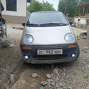 а шес: Daewoo Matiz, 5-дверный хэтчбек, серебристый цвет. Основные — 5