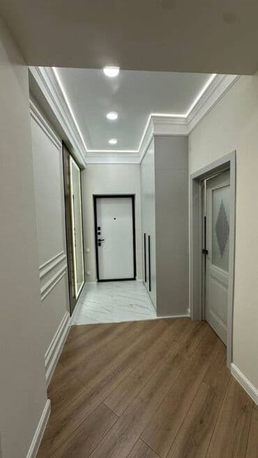 Линолеум: 2 комнаты, 71 м², Элитка, 11 этаж, Дизайнерский ремонт — 10