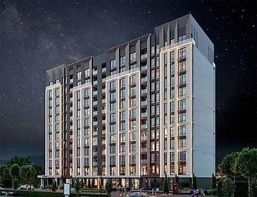 Недвижимость: 3 комнаты, 124 м², Элитка, Джал мкр (в т.ч. Верхний, Нижний, Средний) Элитка, ПСО (под самоотделку) — 1