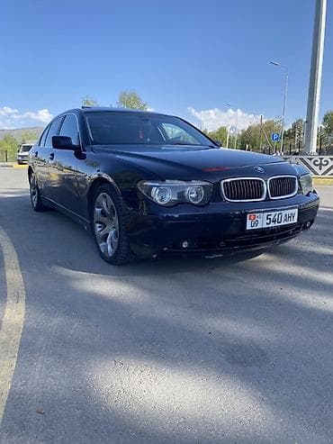BMW: BMW 7 series: 2003 г., 4.4 л, Автомат, Газ, Седан — 2
