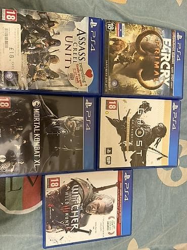 Коллекция игр для PS4 (диски в коробках): - Assassin’s Creed Unity