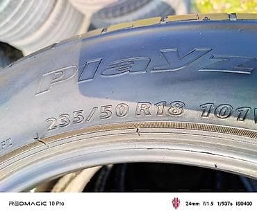 Шины 235 / 50 / R 18, Лето, Б/у, Комплект, Легковые, Япония, Bridgestone