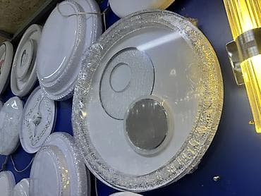 Круглый потолочный светильник (накладной), современный дизайн. - Тип