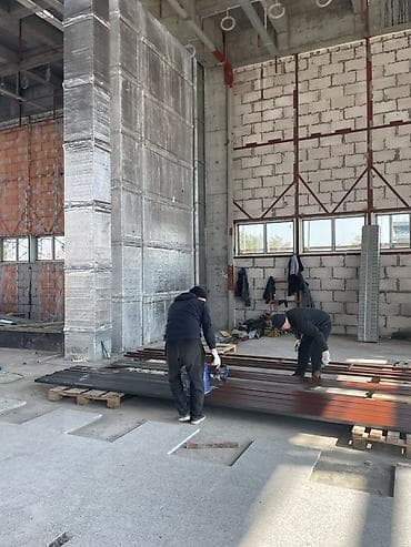 Монтаж и изготовление металлических перемычек и рамочных усилений