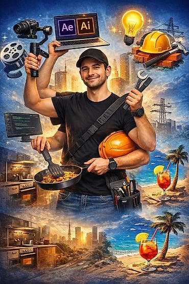 моушен дизайнер: Мелкосрочные работы, Муж на час — 1