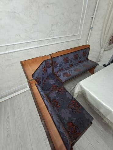 песка струй: Кухонный мягкий уголок, Дерево, цвет - Серый — 3