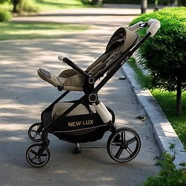 каляска для близнецов: Коляска, цвет - Черный, Новый — 8