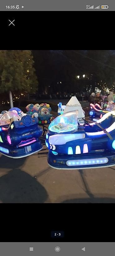 бутик продажа: Детский аттракцион «карусель космических кораблей» 8 оорунду - — 2