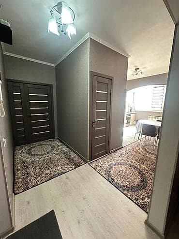 Квартиры: 2 комнаты, 68 м², Джал мкр (в т.ч. Верхний, Нижний, Средний) 106 серия, 6 этаж, Евроремонт — 2