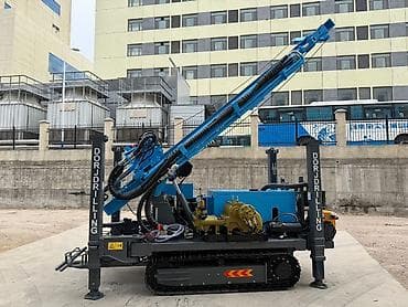 тамырный машинка: Гидравлическая буровая установка на гусеничном ходу DORJ DRILLING — 4