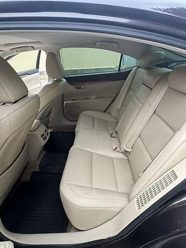 красный салон: Lexus ES: 2013 г., 2.5 л, Вариатор, Гибрид, Седан — 9