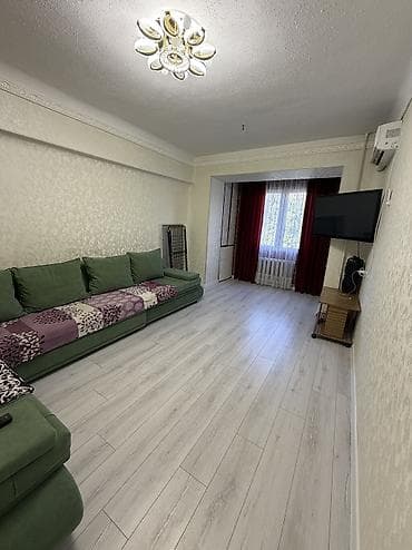 2 комнаты, 50 м², Индивидуалка, Пишпек Индивидуалка, 2 этаж, Косметический ремонт