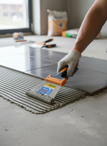 купить набор инструментов force: Зубчатый шпатель Oskar Professional Tools SPT-100 - Тип: зубчатый — 1